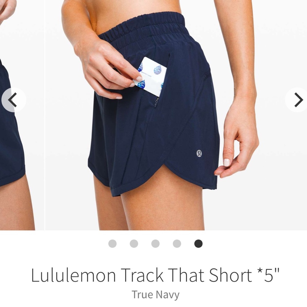 Lululemon Track That Shorts (Size 4)